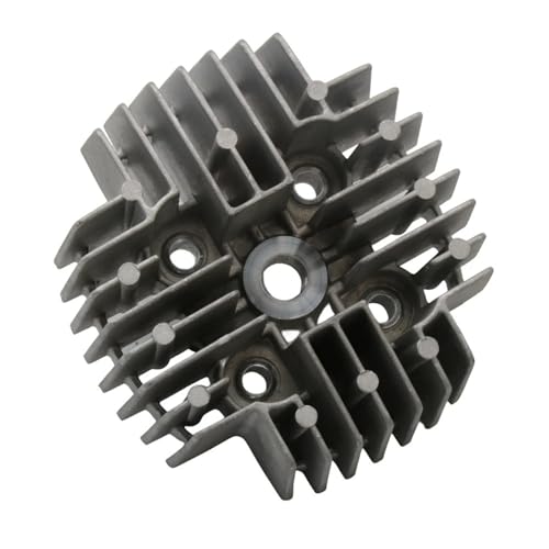 Culasse gros alésage 45mm améliorant la compression des moteurs Puch 70cc