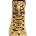 LOCK LACES for Boots (1 Pair) Premium Heavy Duty Elastic No Tie Boot Laces for Boots and Shoes (Tan)
