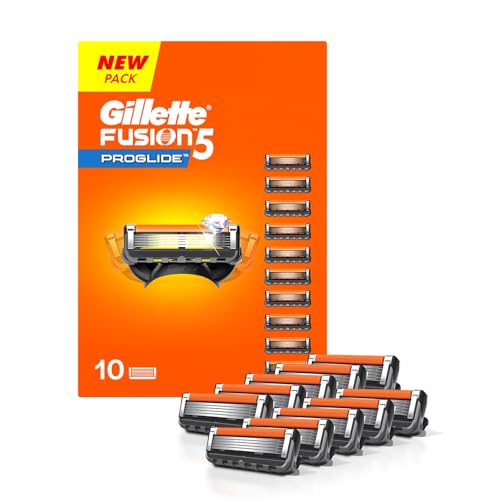 Gillette Fusion 5, Pro Shaving Blades For Men | 10 Cartridge, Sup...