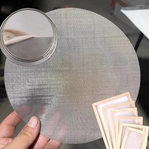 Image of 120 Mesh 304 Stainless Steel Mesh Roll, 0.08mm Ultra Fine Wire Screen 30x100cm, Rustproof Precision Filter Mesh for Kitchen Filtration, HVAC, Air Vent, Dust Separation & DIY Projects