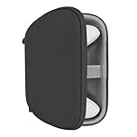 GEEKRIA Controller Travel Case Compatible with Xbox One, Series X / S, Hard Shell Carrying Bag, Protective Storage with Internal Mesh Pocket for Charging Cable (Dark Gray)