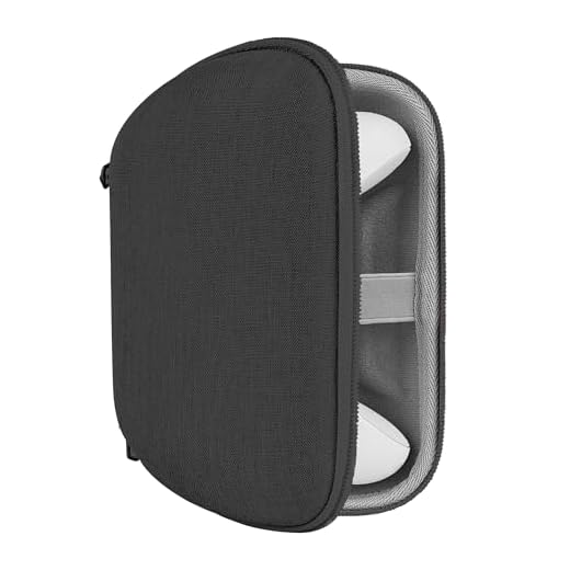 GEEKRIA Eva Case for Google Stadia, Protective Hard Shell Travel Carrying Bag with Stadia Controller, Travelling Box Fit Gaming Controller and Accessories. (Black)