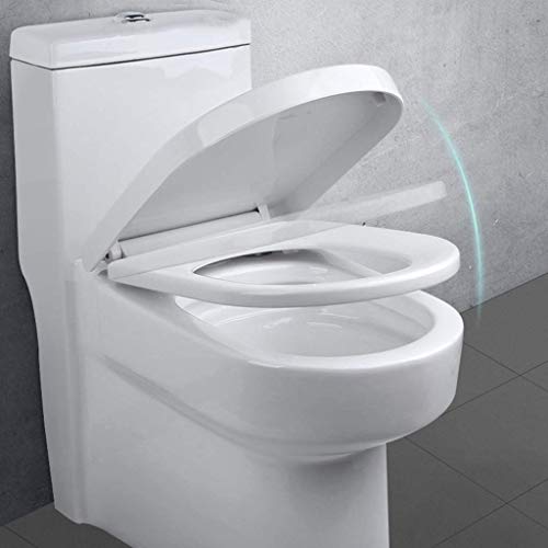 Siège de toilette à dégagement rapide avec charnières réglables et fixation supérieure - 2