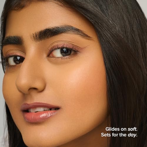 Image of SIMPLYNAM Ultimate Kajal | 1 Stroke Intense Color Payoff | Water Resistant | Long-Lasting & Smudge-Proof | Safe for Sensitive Eyes | 7X More Product | In-Built Sharpener & Smudger | Metallic Bronze
