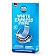 PERLWEISS White Express Strips – Zahnaufhellung in 15 Minuten – Bis zu 2 Stufen weißere Zähne – Soforteffekt mit selbstauflösenden Bleaching Strips – Zahnschmelzschonend & ohne Wasserstoffperoxid