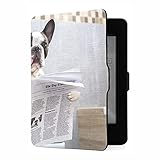 ◆ Ligero y protector: hecho de cuero PU de primera calidad con interior de microfibra suave, protege completamente Paperwhite 1/2/3 del polvo, la suciedad y los impactos menores. Estuche de gran calidad con un ajuste perfecto.