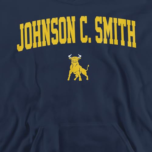 LOGOVISION Johnson C. Smith University One Color Arched Youth Kids Boy/Girls Pull-Over Hoodie2
