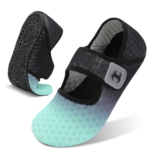 Image of Water Shoes for Women Men Barefoot Beach Swim Aqua Socks Summer Wide Slides Sandals Quick Dry Pool River Sea Sock Shoes