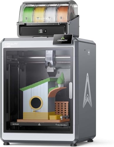Image of 3IDEA Creality K2 Plus Combo 3D Printer, Multi Color Printing with CFS Max 600mm /s Fast Printing,Dual AI Cameras, Full-auto Leveling, Ready-to-Use FDM 3D Printers, Large Build Volume 350x350x350mm