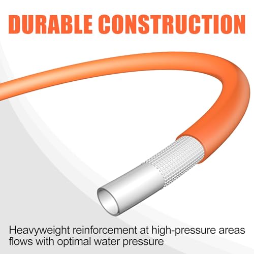 YAMATIC-Garden-Hose-58-in-x-100-ft-Ergonomic-Swivel-Fittings-Burst-600-PSI-Heavy-Duty-Flexible-and-Lightweight-Water-Hose-with-2-Set-Quick-Connect