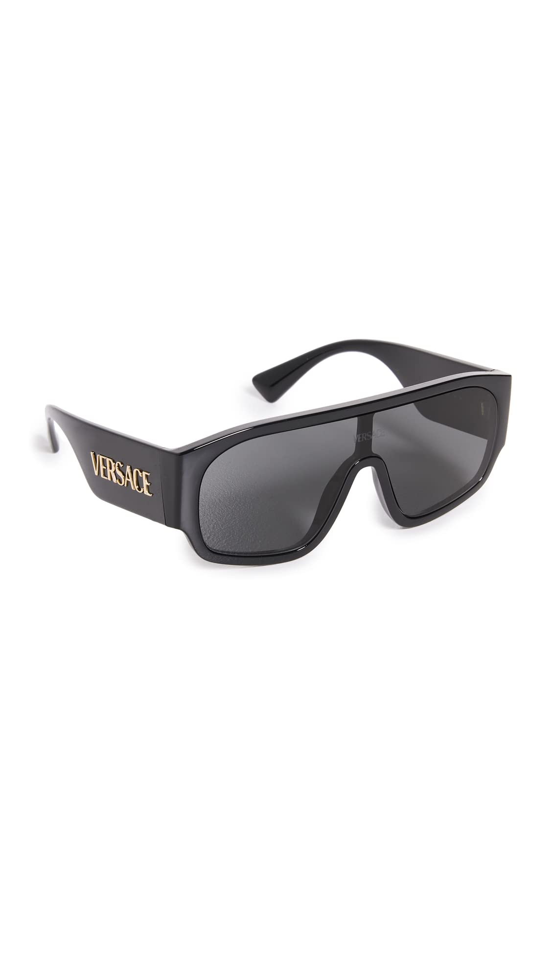 Versace Woman Sunglasses Black Frame Dark Grey Lenses 0MM