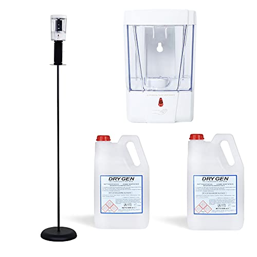 Dispenser gel disinfettante mani Gocciasana | Dispenser automatico con piantana...