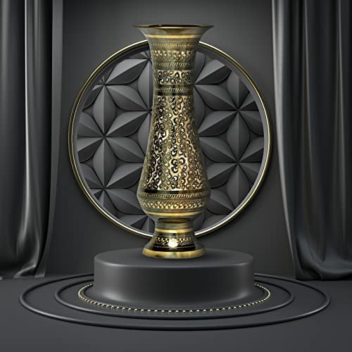 Arrc VASE For Home Décor | Handcrafted Gold Vase Vase thumb #6