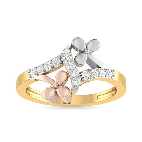 Image of PC Jeweller The Dorsey 22KT Yellow Gold Rings