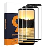 Carantee 2 Stück Schutzfolie für Panzerglas für Samsung Galaxy S9, 3D-Volle Bedeckung Kristallklar Samsung S9 Displayschutzfolie, Keine Luftblasen Unzerbrechlich S9 Schutzglas