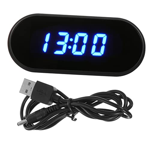 ULTECHNOVO 1Pieza Digital LED De Escritorio Pantalla y Función De Alimentación por USB para Hogar y Oficina