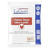 LeGout Chicken Instant Gravy Mix Easy Preparation, 0g Trans Fat, 1 lb, Pack of 8