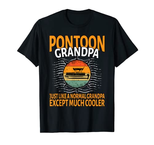 El abuelo del pontón es como un abuelo normal, capitán de barco Camiseta
