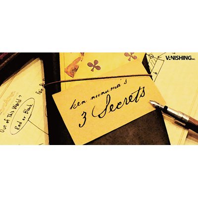 3 Secrets by Ken Niinuma magic trick de Vanishing Inc tour de cartes