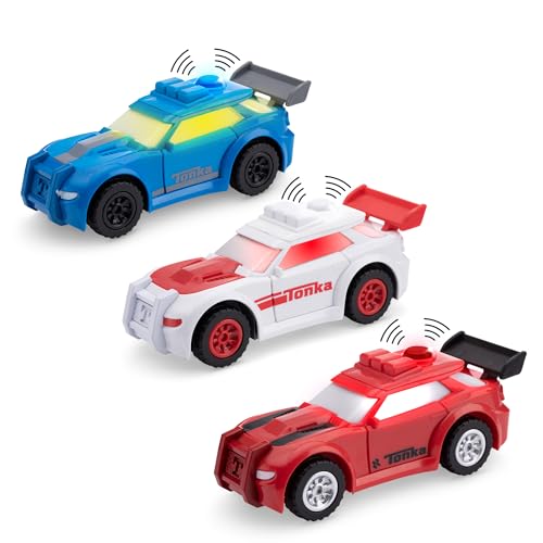 Tonka 3-Pack Autos Deportivos de Plástico Resistente miniatura 1