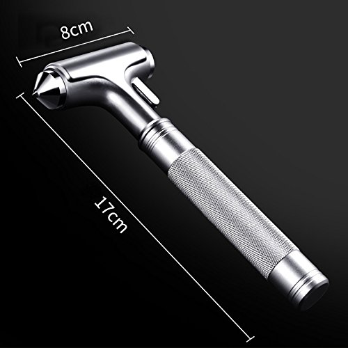 CNKOO 2pcs Awmark Car Safety Hammer Emergency Escape Tool With Seatbelt