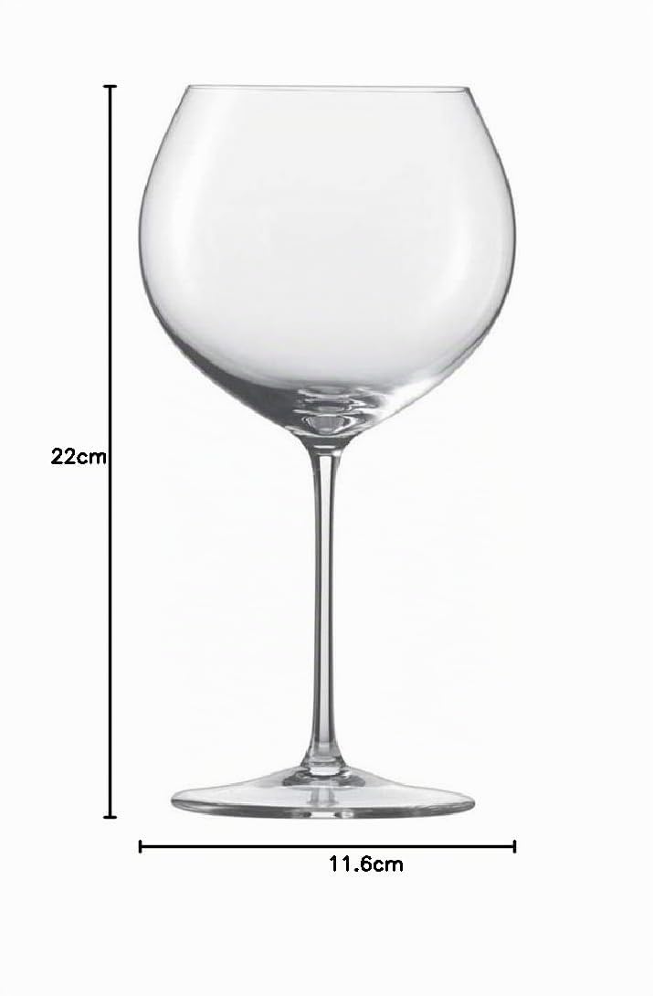 Zwiesel Glas Burgunder Rotweinglas, 2er Set, Enoteca Kollektion, Mundgeblasen, 750 ml, 122086