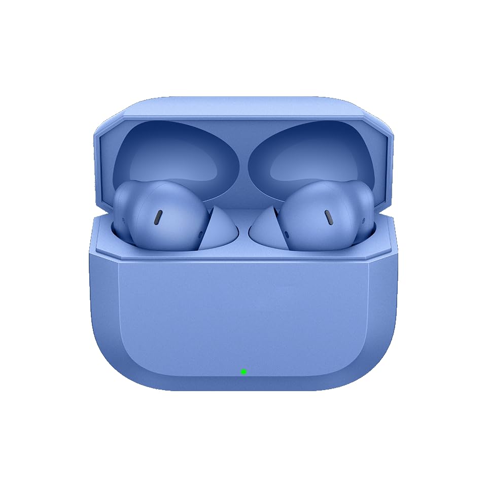 Image of Buds 3r Wireless Bluetooth Earbuds, True Wireless Stereo Earphones with Charging Case, Touch Control, Deep Bass Sound, Built-in Mic, Fast Pairing, Black