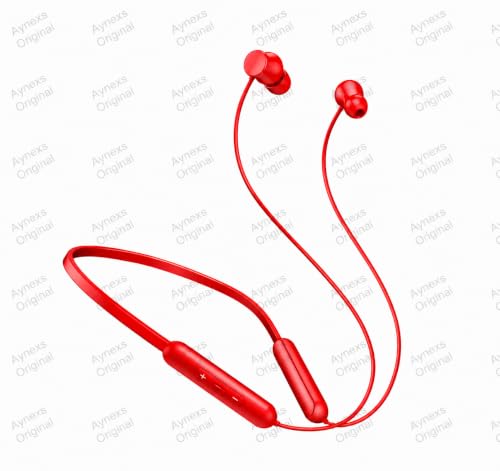 Image of Original Neckband Compatible with OnePlus Bullets Wireless Z3 Earbud Buds Earbuds Neckband Earphone (Orange)