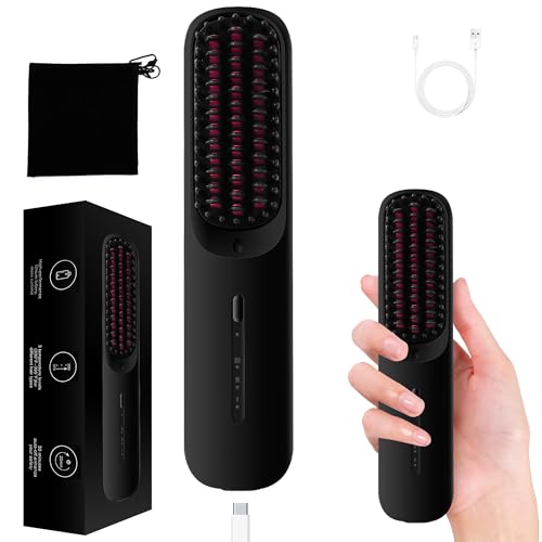 UKLISS Cordless Hair Straightener Brush