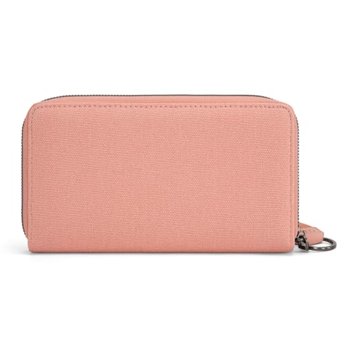 Image of Montana West X Wrangler Wristlet Wallets for Women Classic Retro Wallet Purse Bifold Credit Card Wallets for Women Oversized Logo Clutch Wristlet