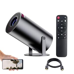 Homezie Beamer | WiFi, HDMI, Bluetooth | 4K support | Android 11 | Projector