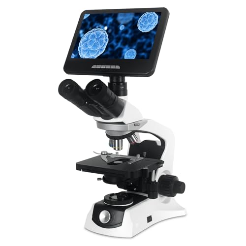 [Infinity-Corrected] Trinocular Compound Microscope with 10