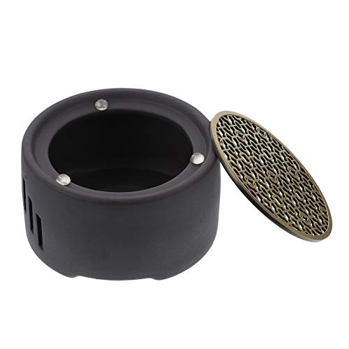 Cabilock Teapot Heating Base Large Tea Warmer Stand Tea Heater for Homes Offices