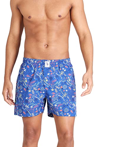 Image of U.S. Polo ASSN. Men's IYAC Back Pocket All Over Print Boxers - Pack of 1