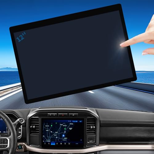 RESNAVSCREN 12' LCD Touch Screen Replacement for 2021 2022 2023 Ford F-150 Radio Touchscreen Monitor, LCD Display Digitizer Screen for SYNC 4 OEM Navigation System LS120M5LX08 LS120M5LX02A ML3T18B955