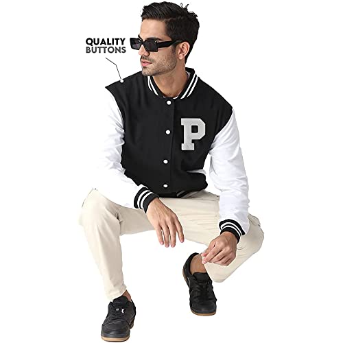 Image of DROBE Lettermen Jacket For men /College Varsity Jacket for Men