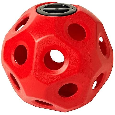 Equi-Essentials Slow Feed Hay Ball 16In Red Cover