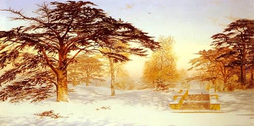 Toile Neige inexplorée Holland House 60x90cm : transformez un mur vide en salon élégant