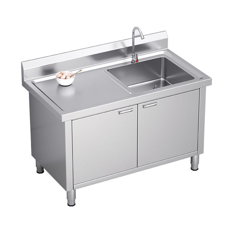 304 Stainless Steel Utility Sink With Faucet Stainless Steel Sink ...