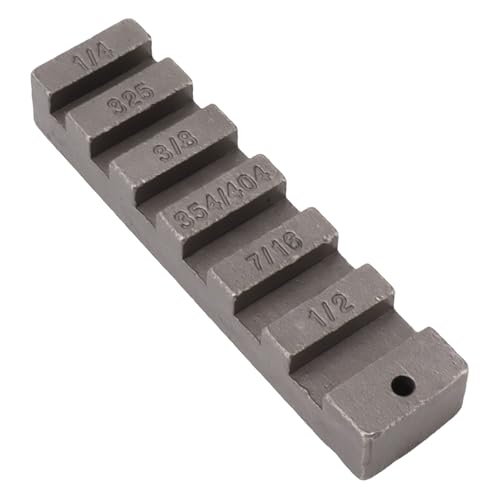 Kit para romper cadenas de motosierra de bolsillo y extractor de eslabones portatil 6