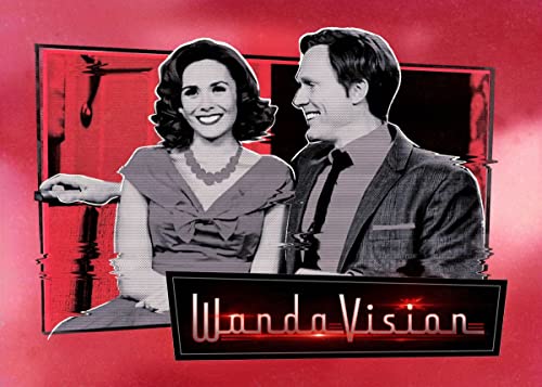 Displate - Póster de Metal - Montado con Imán - Marvel - WandaVision