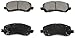 DuraGo BP866 C Front Ceramic Brake Pad