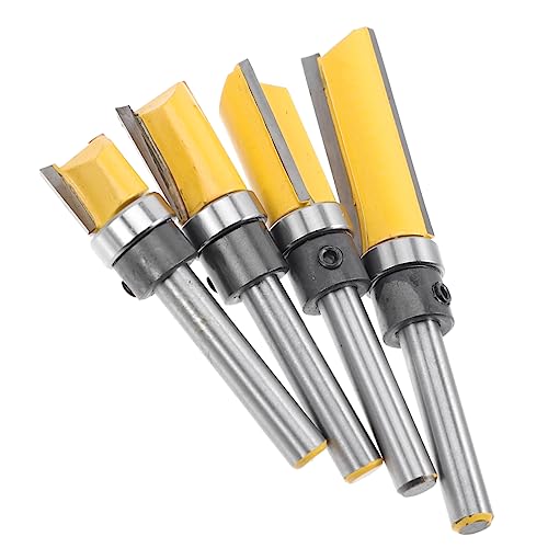 HOLIDYOYO 6mm Diameter Router Bit Flush Trim Router Bit Solid Carbide for Woodworking