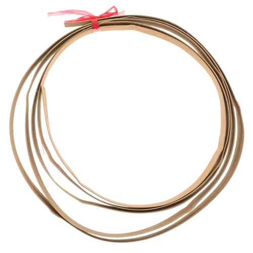 HOMSFOU DIY Strip Craft Material 1 Roll Flat Weaving Strip for Baskets Multi-Functional DIY Slats