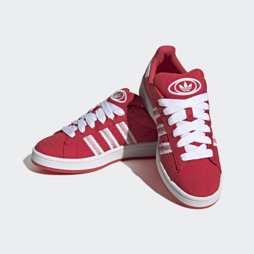 Image of adidas Campus 00s Womens Shoes Size 6, Color: Red /Footwear White /Halo Blush