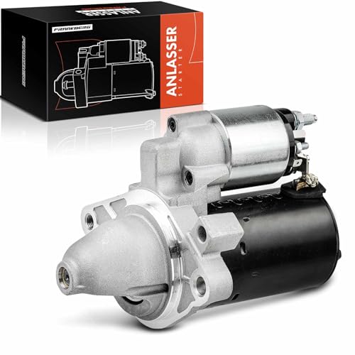 Frankberg Motor de arranque para automóvil 1,1 KW/12 V/8 Dientes Compatible con 107 PM PN 1.0 C1 PM PN 1.0 Aygo B1 1.0 Aygo B1 1.0 GPL Replace# 5802AL,5802AN