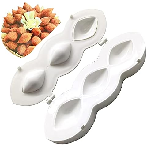 NganSuRong Meatball Baller Mold,Keba Minced Meat Processor,DIY Meatball Maker Meatloaf Kibbeh Press Tool Cake Dessert Mould Kitchen Cooking Making Fried 7cm (1PCS) Cover