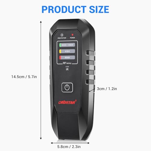 Image of RT100 IR Infrared Frequency Tester - 300-320MHz /433MHz /868MHz Signal Detection
