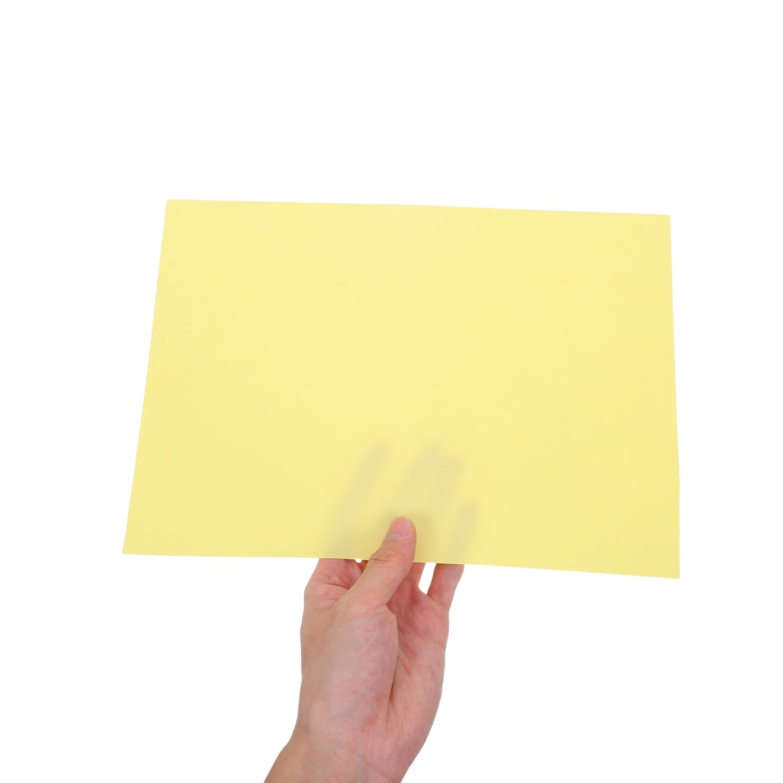 Happyyami Carta per fotocopie gialla A4 da 200 pezzi: carta per stampante bifacciale da 70 g per la stampa di inviti, creazioni artigianali - Accessorio per stampante per la scuola domestica