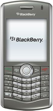 BlackBerry 8120 Orange Pre pay Mobile Phone Including 20 Airtime Silver